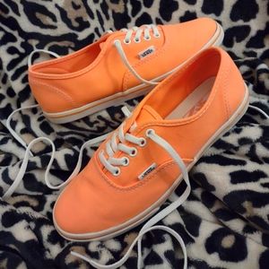 EUC Vans canvas trainers